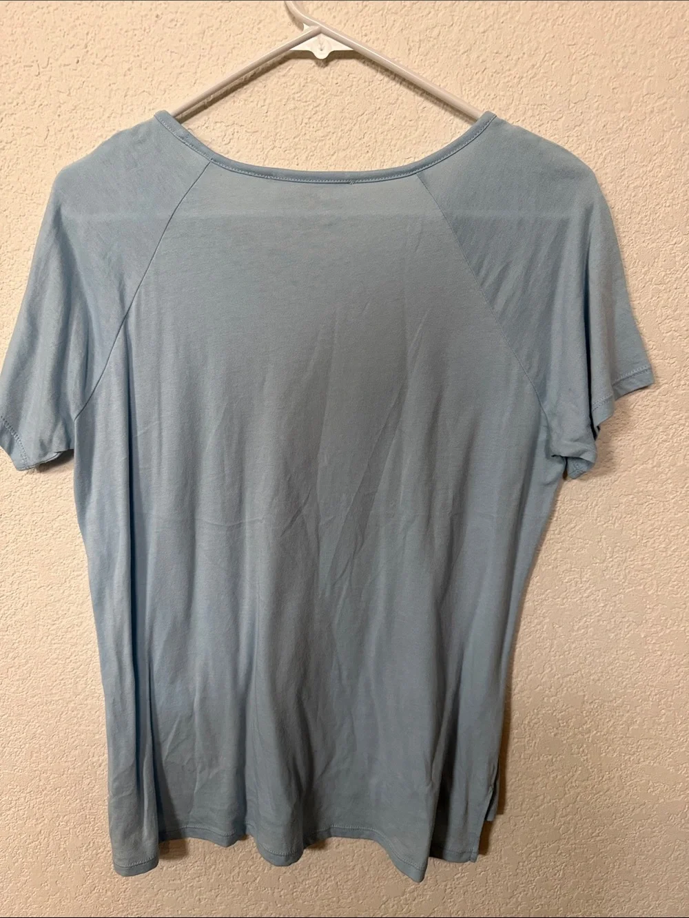 Michael Kors Sky Blue Short Sleeve Logo Tee